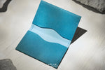 ◬ 紙造卡片套 ◬ 獅子山系列 - 海洋配色（淡藍色X海洋藍色）